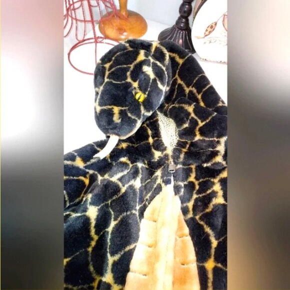 Chosun Lizard/Snake Plush Zip Front Halloween Costume Pre-owned - Picture 1 of 10